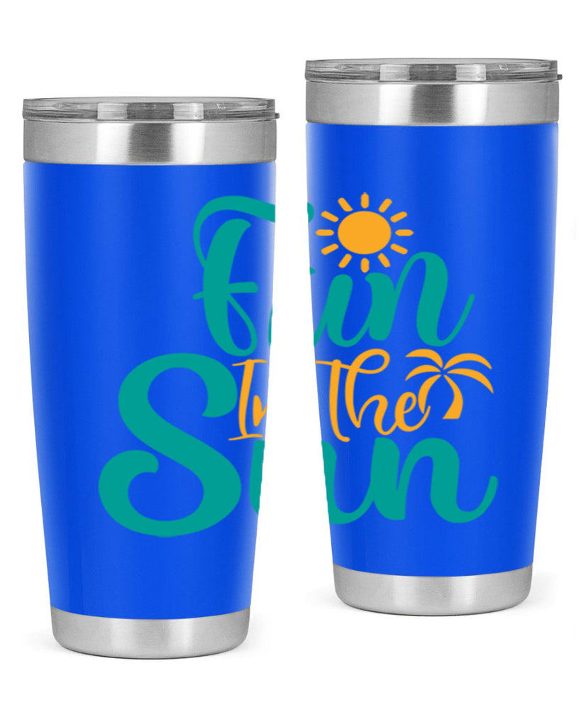 fun in the sun Style 104#- summer- Tumbler