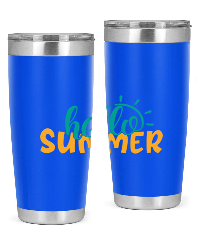 hello summer Style 97#- summer- Tumbler