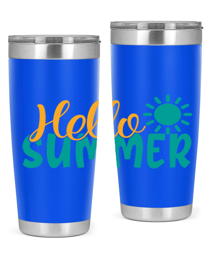 hello summer Style 98#- summer- Tumbler