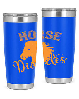 horse diabetes Style 34#- diabetes- Tumbler