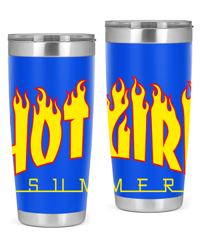 hot girl  summer fire 123#- black words phrases- Cotton Tank