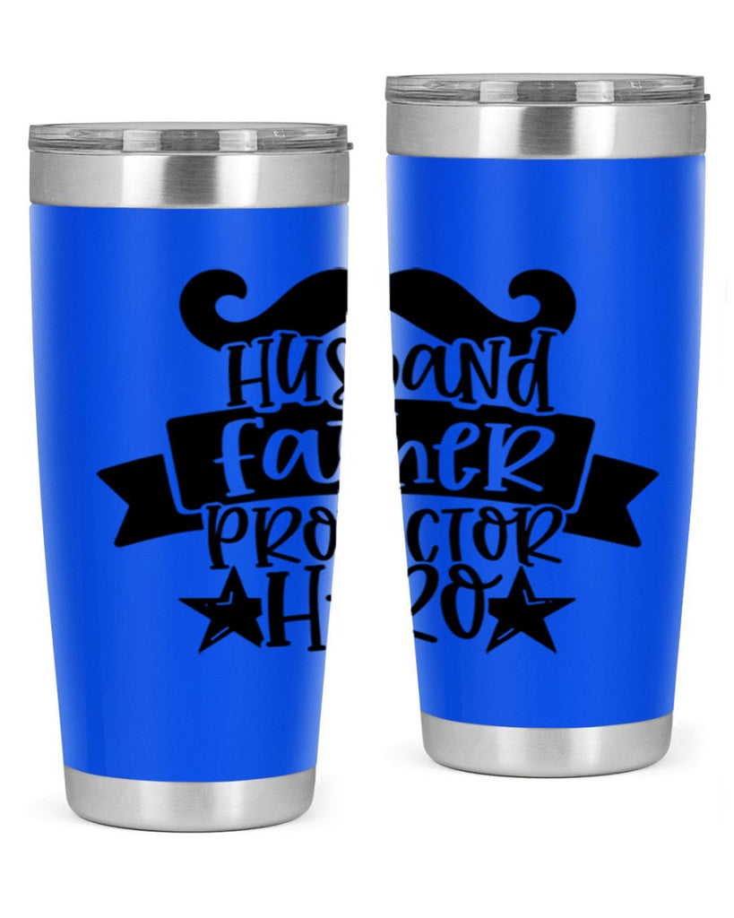 husband father protector hero 46#- fathers day- Tumbler