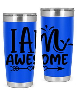 i am awesome Style 19#- autism- Tumbler