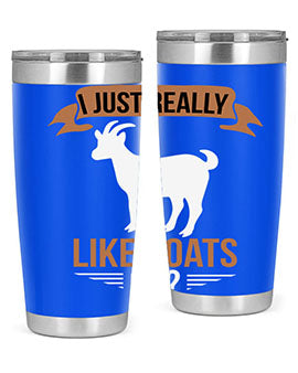 i just really like goats ok Style 3#- goat- Tumbler
