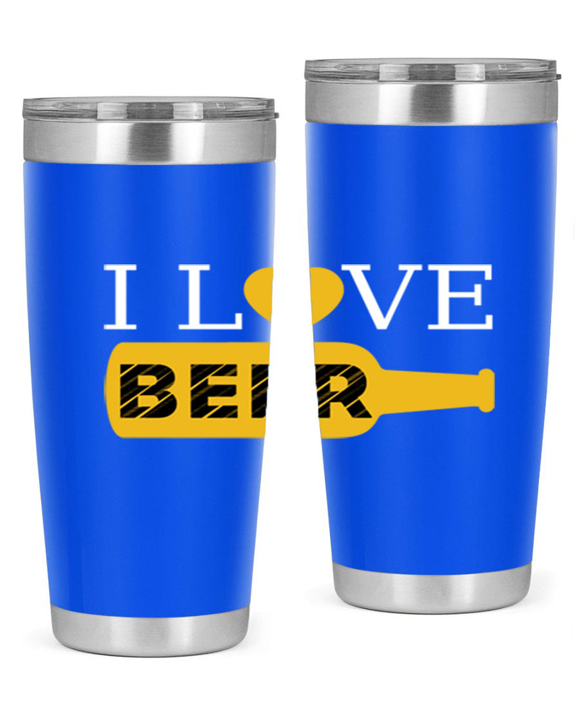 i love beer 75#- beer- Tumbler