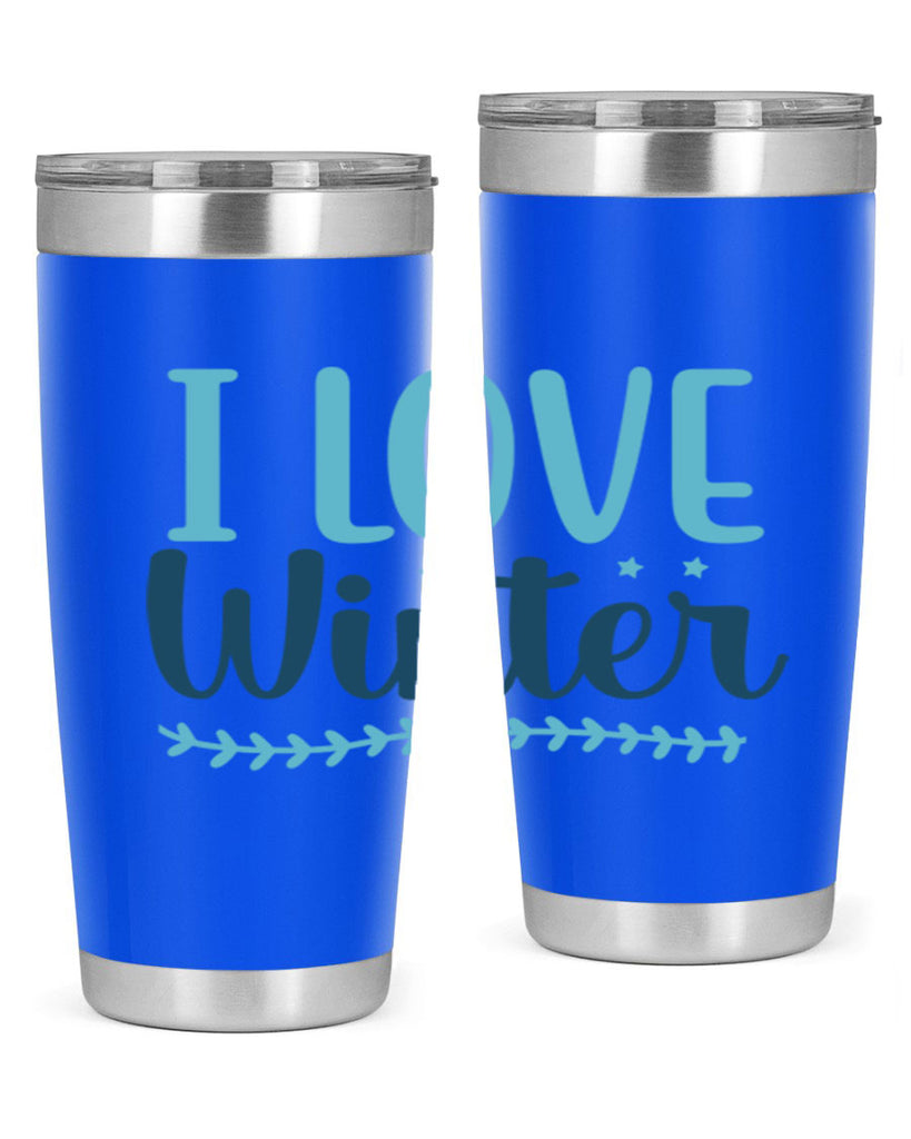 i love winter 226#- winter- Tumbler