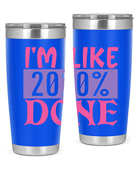 im like done Style 50#- corona virus- Tumbler
