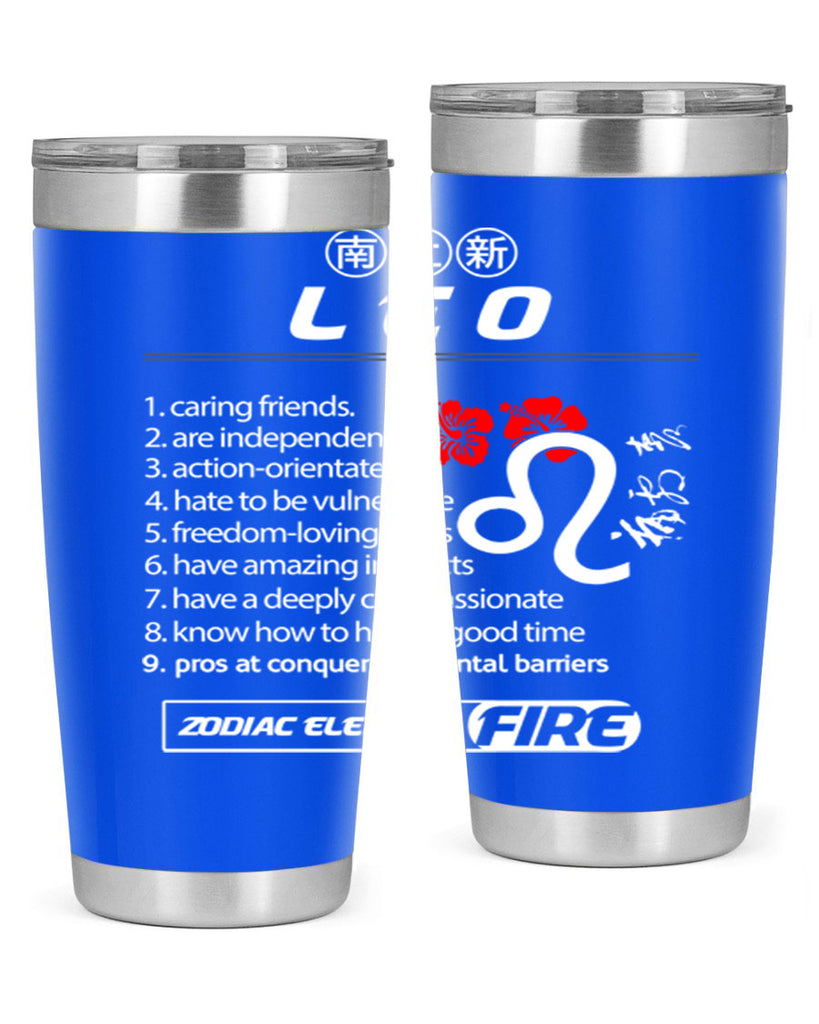 leo 307#- zodiac- Tumbler