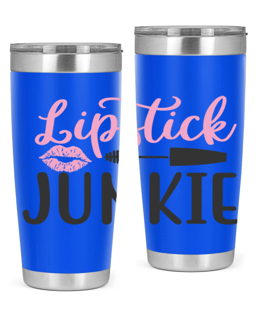 lipstick junkie Style 154#- make up- Tumbler