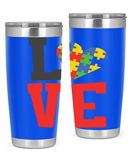 love Style 29#- autism- Tumbler