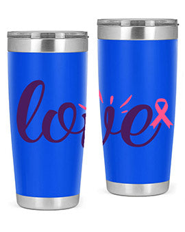 love Style 7#- breast cancer- Tumbler
