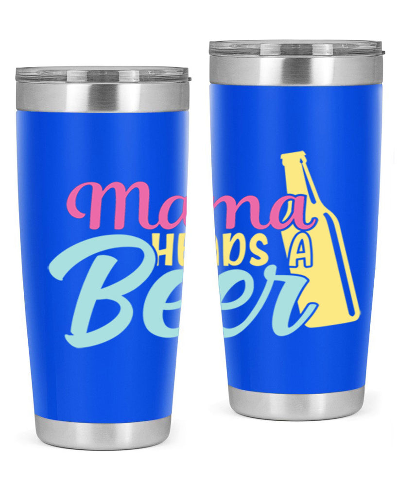 mama heads a beer 124#- beer- Tumbler