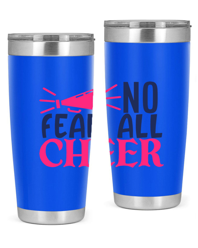 no fear all cheer 1739#- cheer- Tumbler