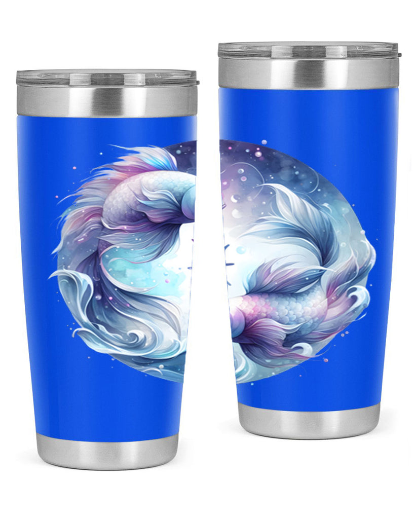 pisces 349#- zodiac- Tumbler