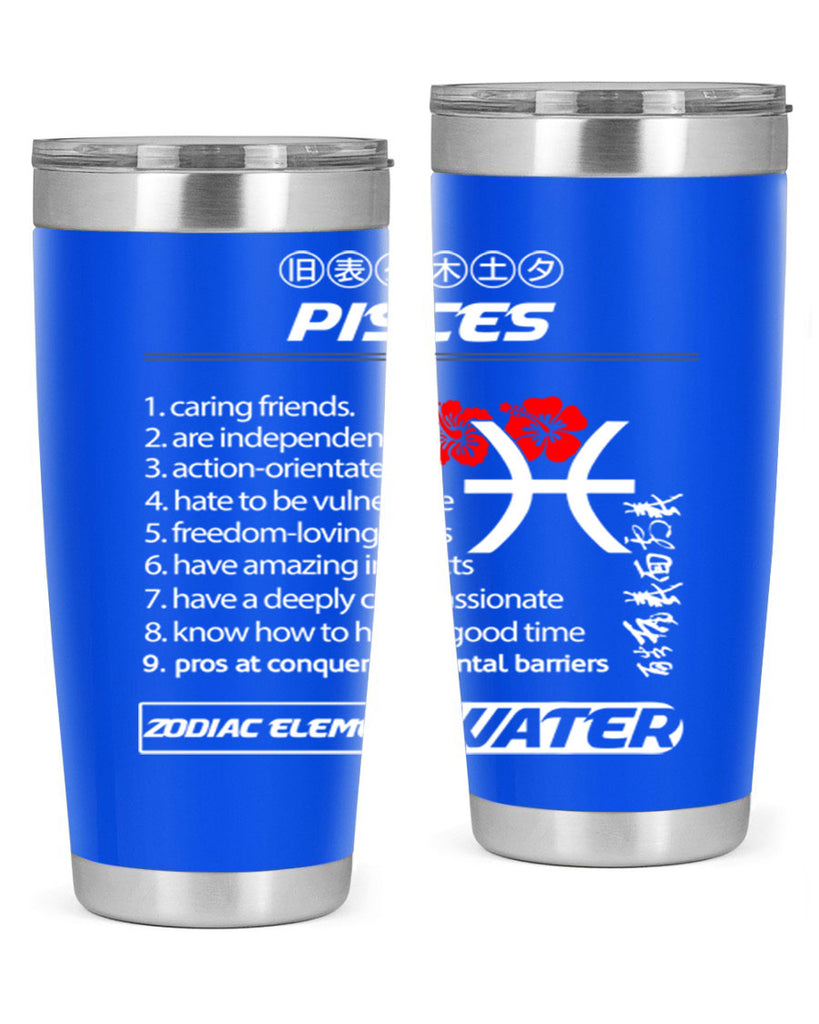 pisces 356#- zodiac- Tumbler