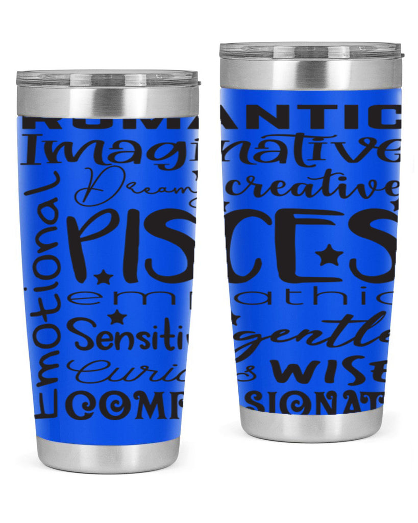 pisces 570#- zodiac- Tumbler