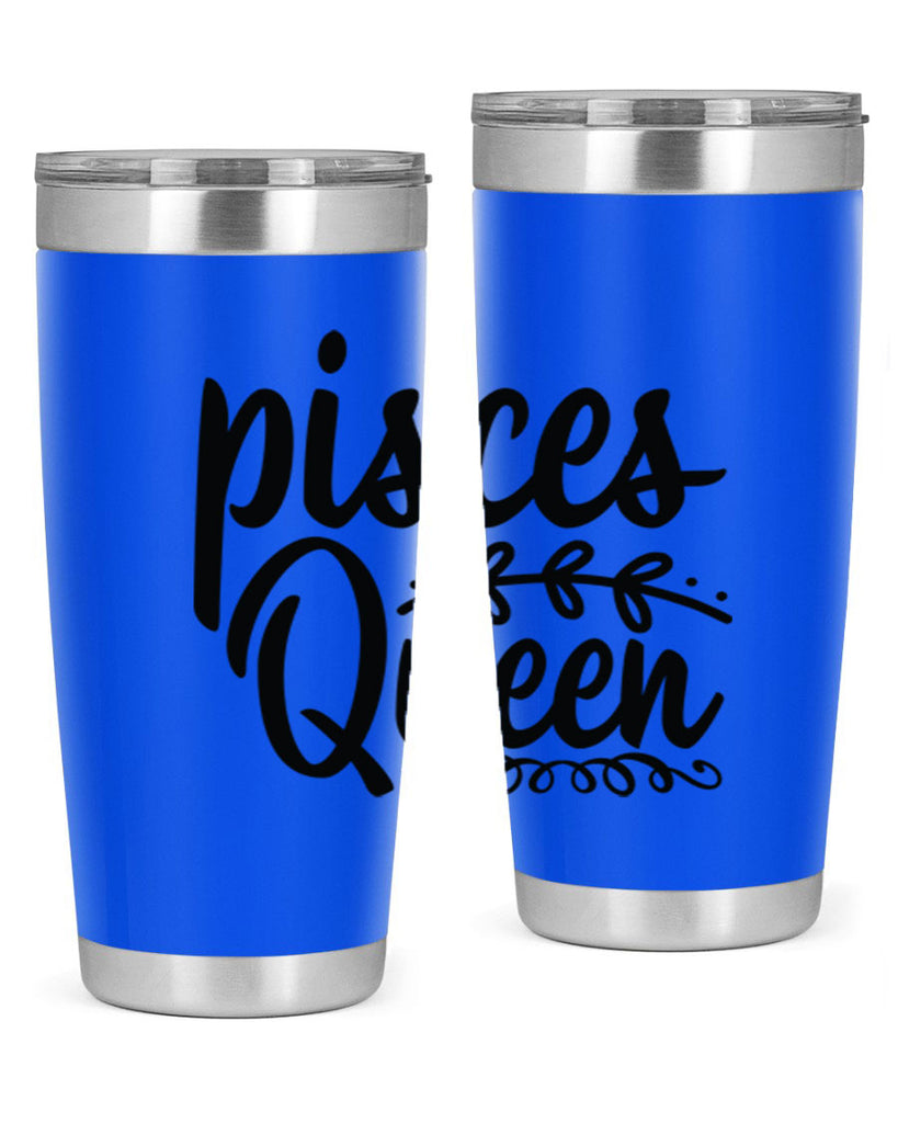 pisces queen 378#- zodiac- Tumbler