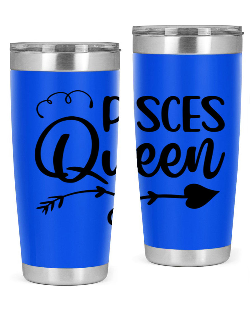 pisces queen 379#- zodiac- Tumbler