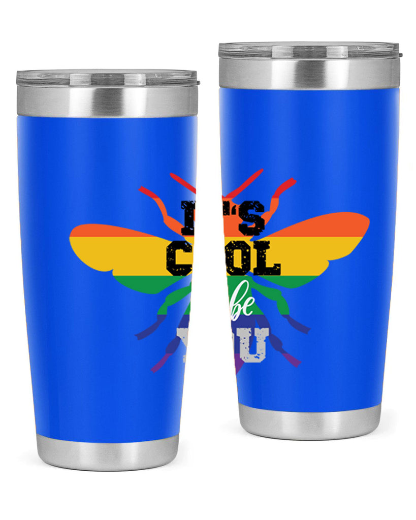 pride bee cool 70#- lgbt- Tumbler