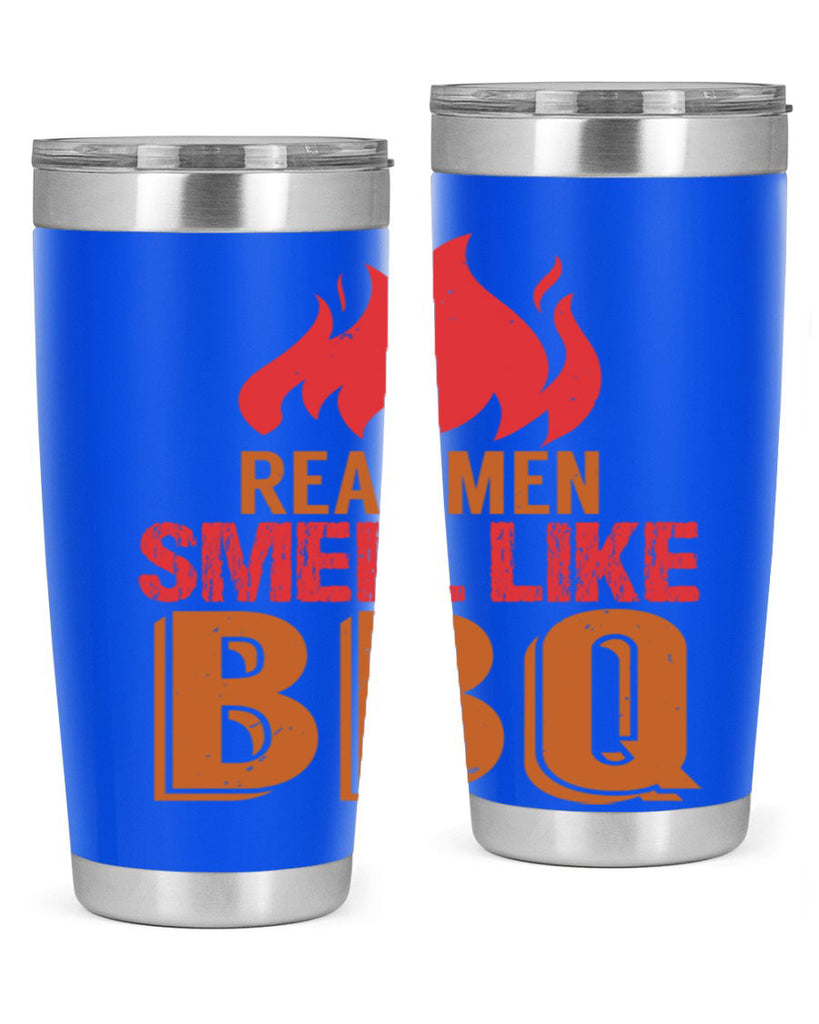 real men smell like bbq 16#- bbq- Tumbler