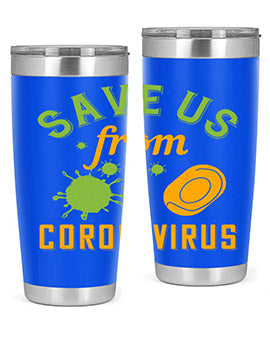 save us from coronavirus Style 24#- corona virus- Tumbler