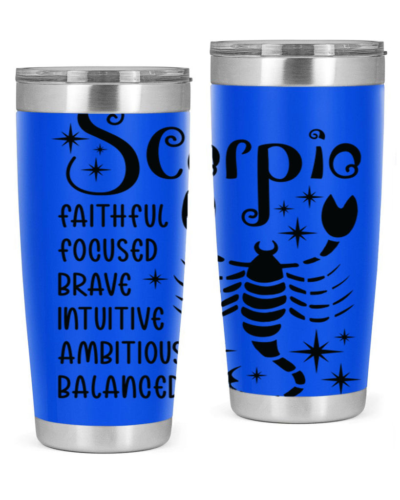 scorpio 431#- zodiac- Tumbler