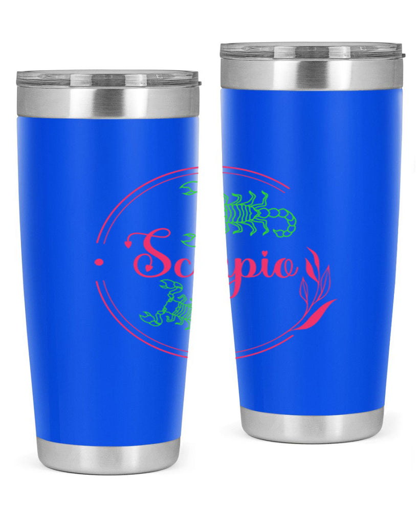 scorpio 437#- zodiac- Tumbler