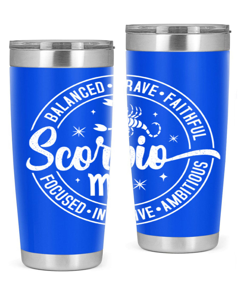 scorpio 439#- zodiac- Tumbler