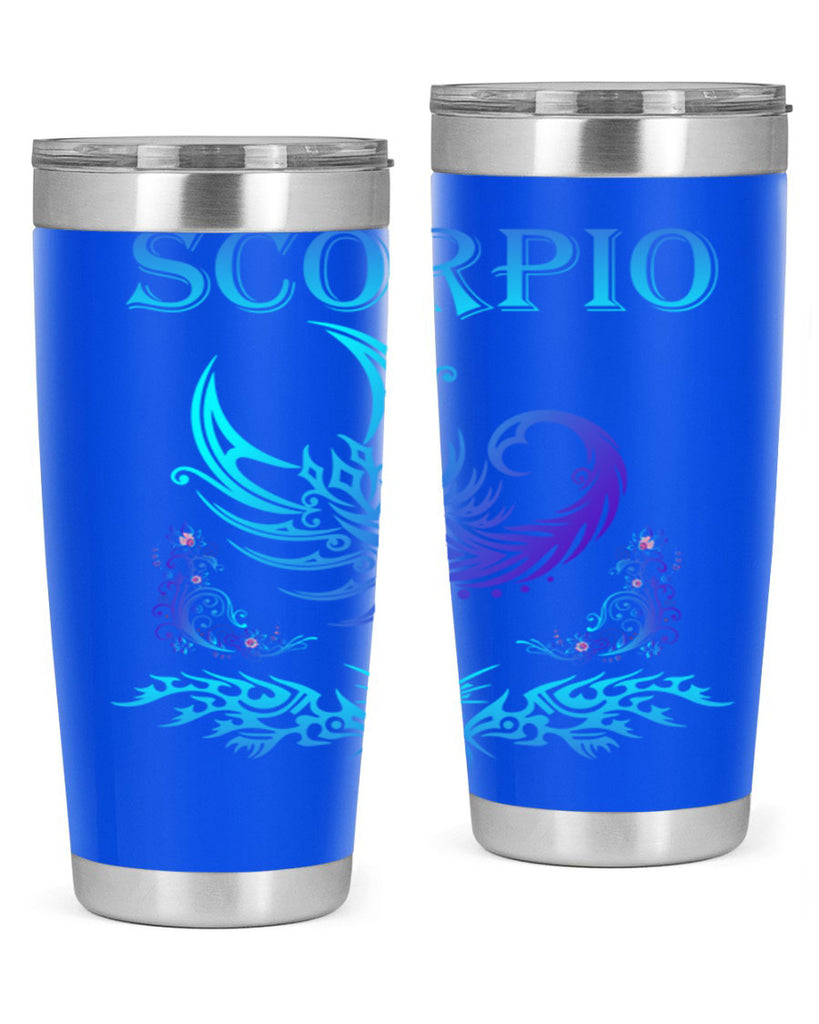 scorpio 449#- zodiac- Tumbler