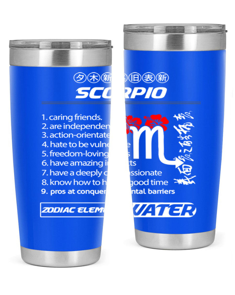 scorpio 456#- zodiac- Tumbler