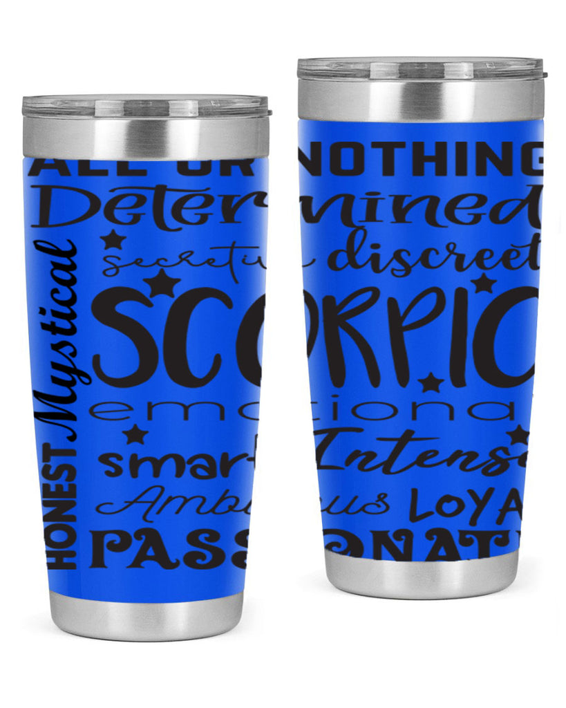 scorpio 572#- zodiac- Tumbler