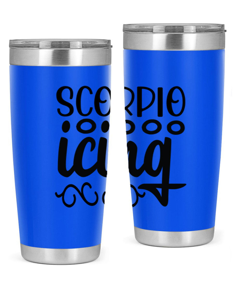 scorpio icing 441#- zodiac- Tumbler