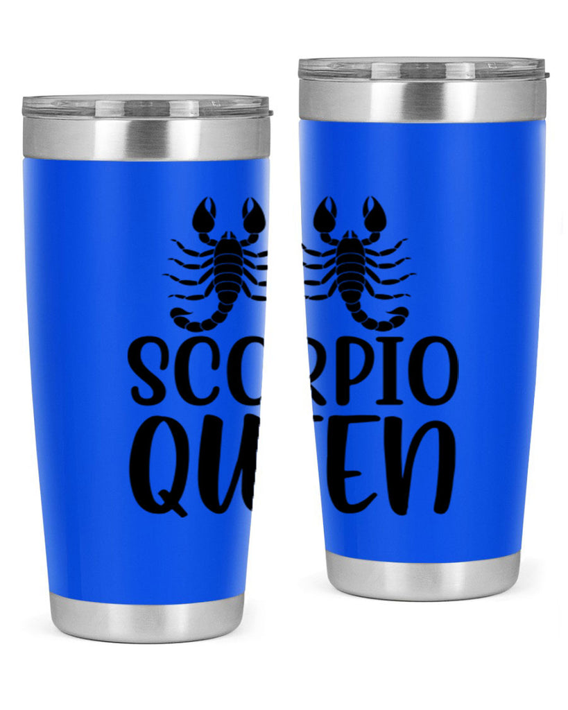 scorpio queen 446#- zodiac- Tumbler