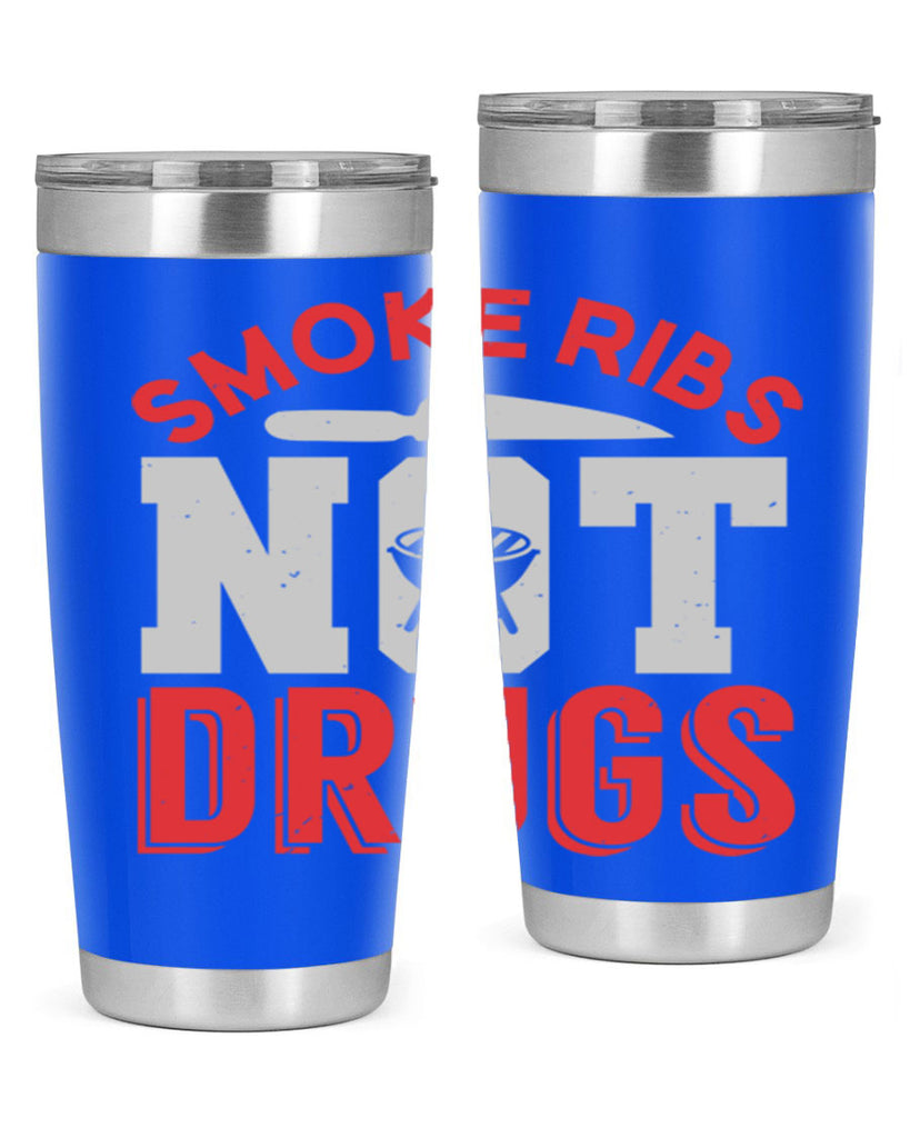 smok ribs not drugs 13#- bbq- Tumbler