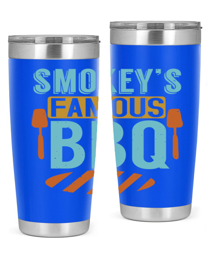 smokeys famous bbq 11#- bbq- Tumbler