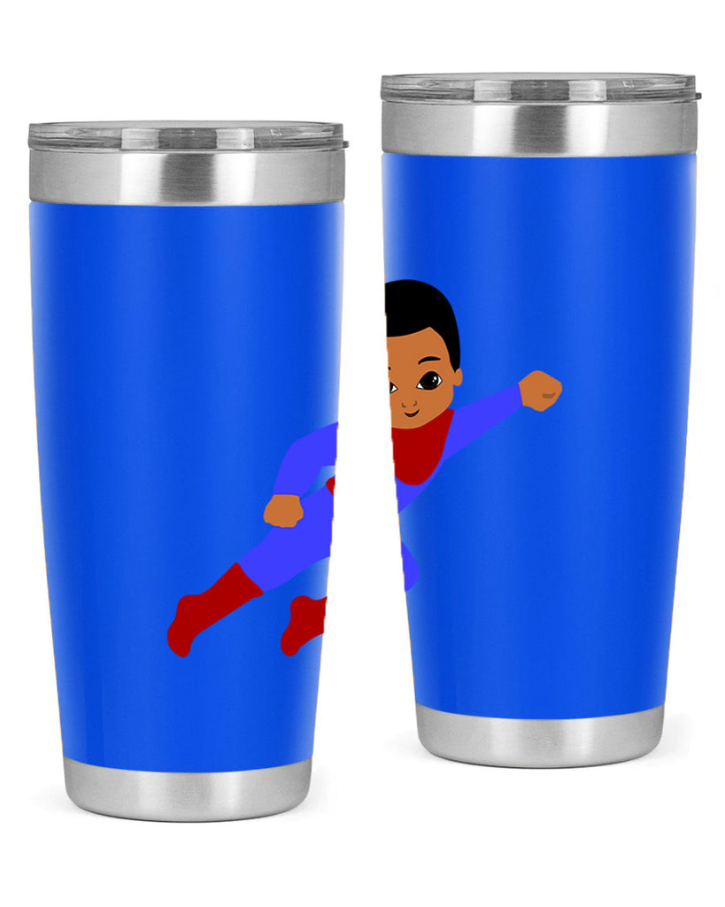 super kid 14#- black men - boys- tumbler
