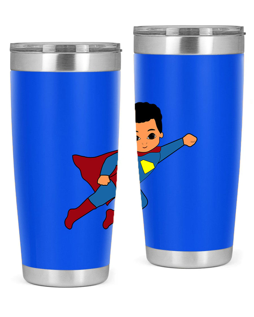 super kid 15#- black men - boys- tumbler