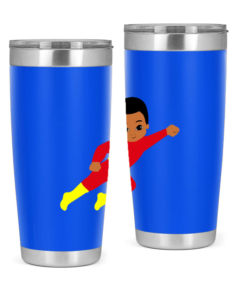 super kid 4#- black men - boys- tumbler
