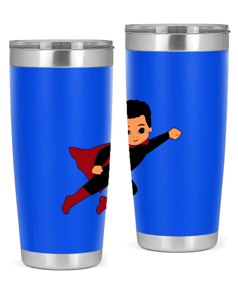 super kid 9#- black men - boys- tumbler