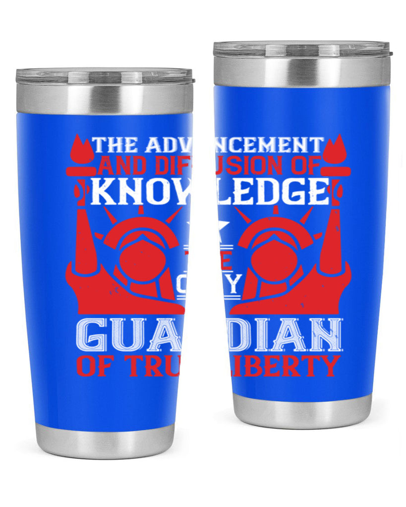 the advencement and diffusion of knowledge Style 190#- Fourt Of July- Tumbler
