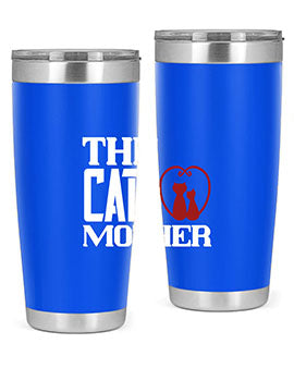the cat mother Style 117#- cat- Tumbler