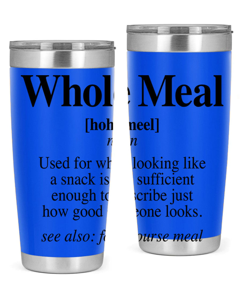 whole meal 10#- black words phrases- Cotton Tank