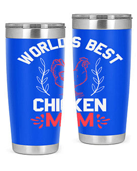 world’s best chicken mom Style 1#- chicken- Tumbler
