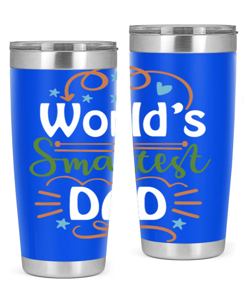 world’s smartest dad 2#- fathers day- Tumbler