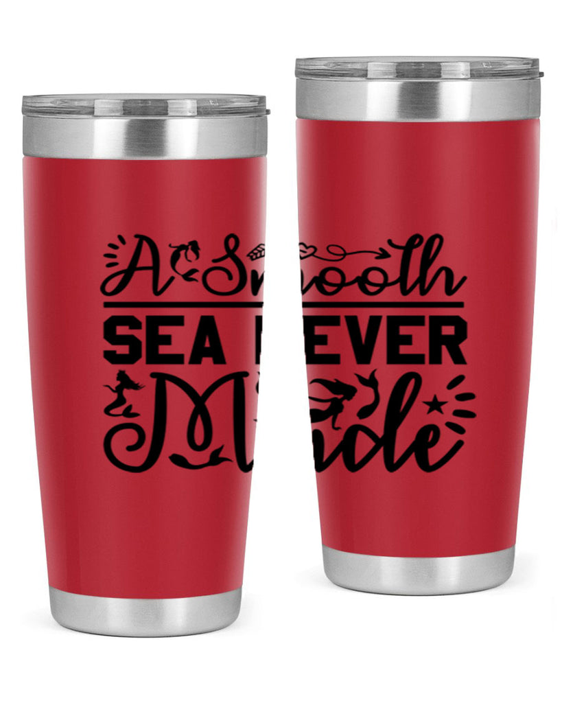 A Smooth Sea Never Made 11#- mermaid- Tumbler