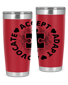 Accept Style 41#- autism- Tumbler