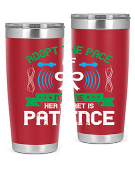Adopt the pace of nature her secret is patience Style 50#- self awareness- Tumbler