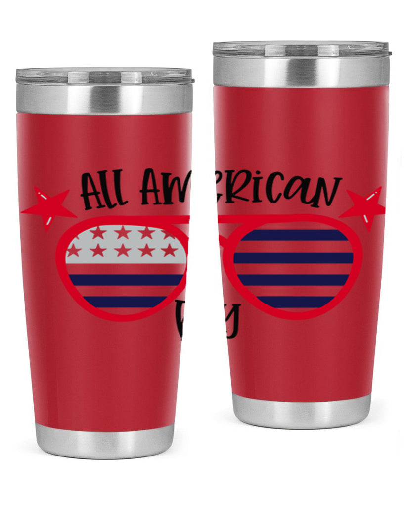 All American Boy Style 141#- Fourt Of July- Tumbler