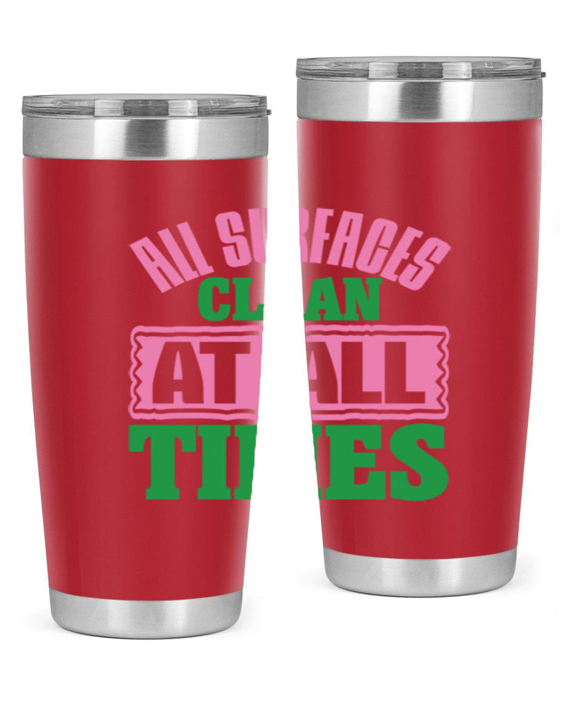 All surfaces clean at all times Style 1#- cleaner- tumbler