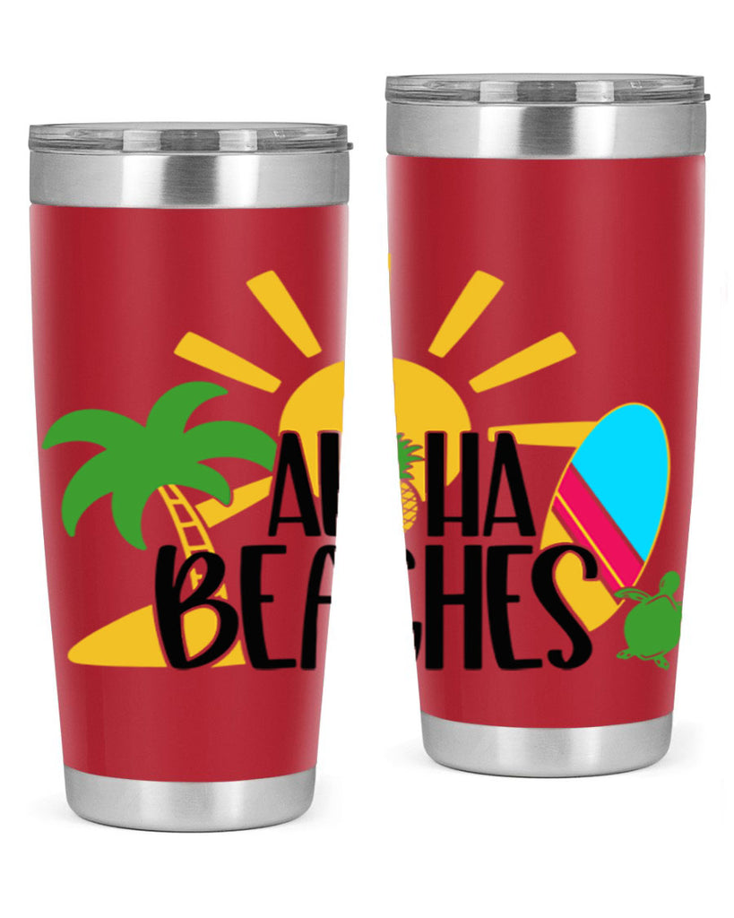 Aloha Beaches Style 55#- summer- Tumbler